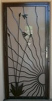 Security Screen Door